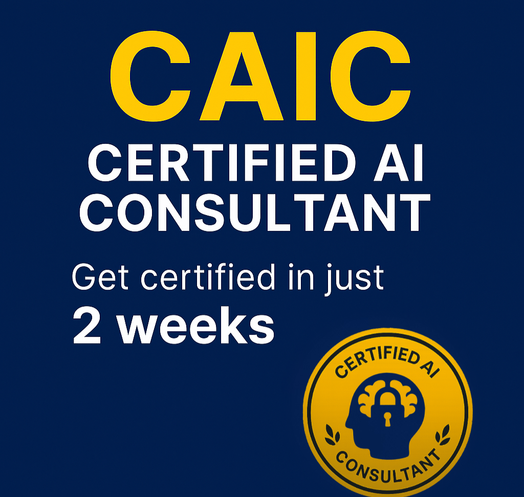 CAIC Certified AI Consultant